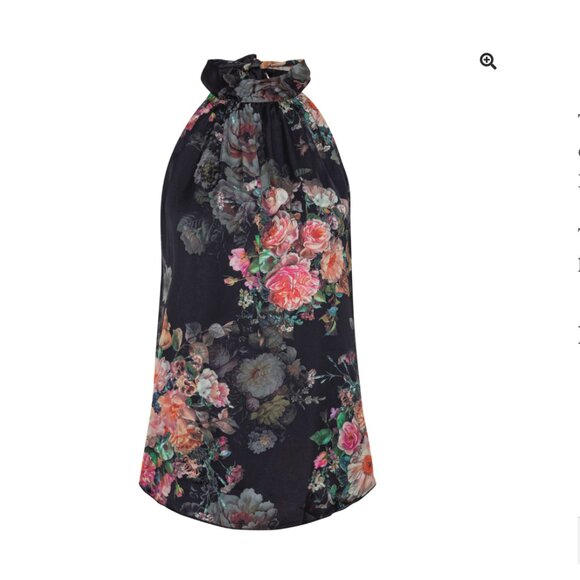 $$$$ Karmamia $$$$  !!! NWT!!! Eloise Blouse - Tea Rose Print - Picture 1 of 3